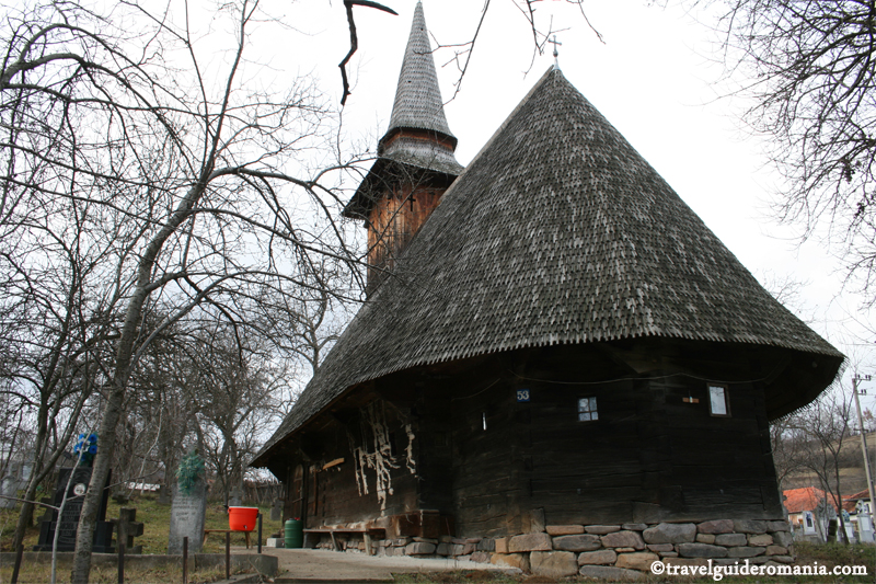 Mierag wooden church - near Beius city