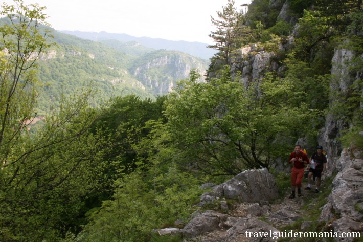 trail in Domoglet National Park - Romania