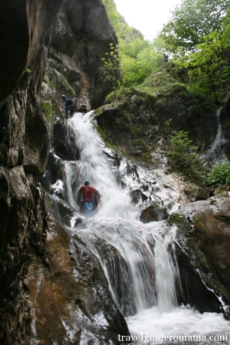waterfall at Ramnuta canyon
