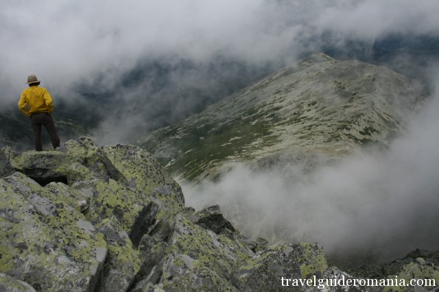 view from Retezat peak