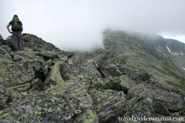 Lolaia ridge in Retezat mountains
