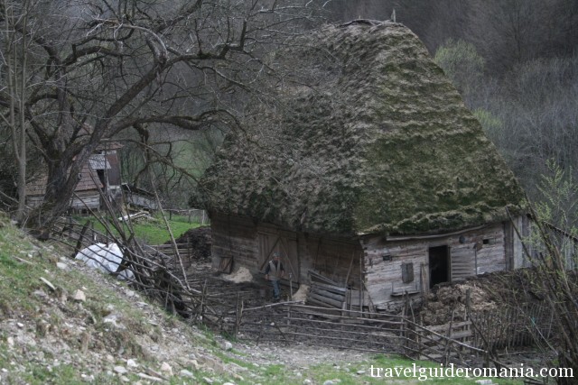 traditional way of living in Apuseni mountains - house near Rosia Montana