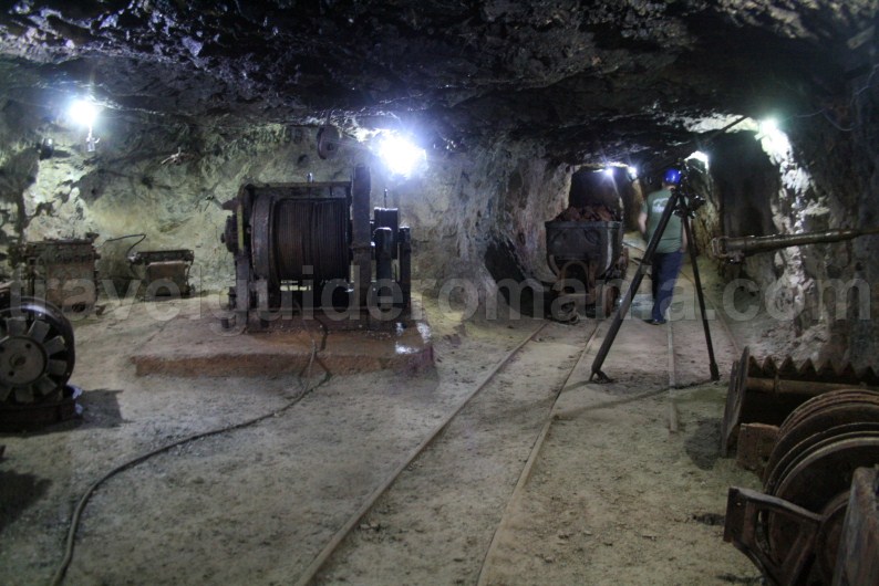 Mining museum in Farcu Cave