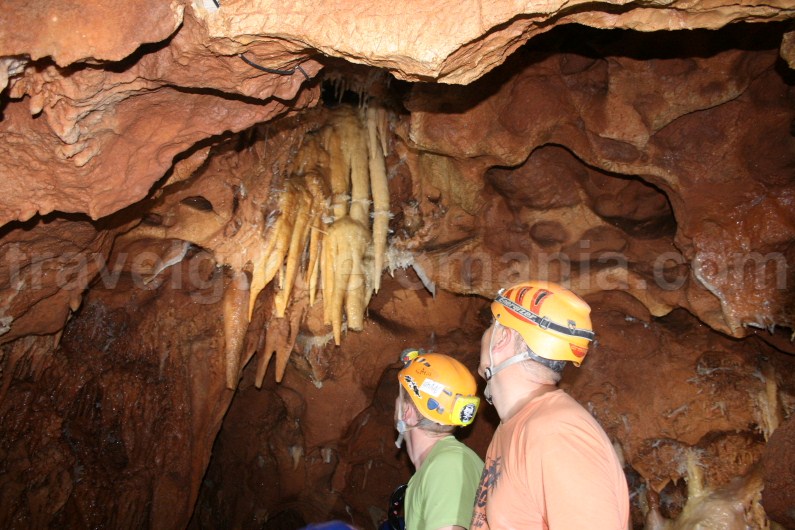 Visiting Crystal cave from Farcu mine at Rosia