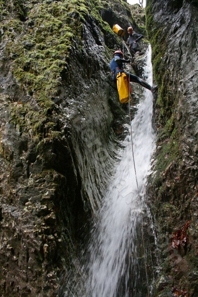 Canyoning in Apuseni Natural Park - Cheia Rea canyon