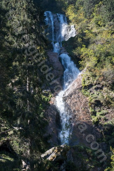 Horses Waterfall found in Rodnei Mountains