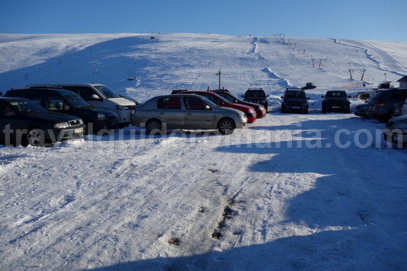 Parking place to Muntele Mic