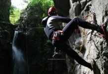 Wild waters: Canyoning in Băile Herculane Canyoning in Herculane area