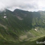 Fagaras mountains – view from Capra lake