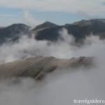 above the clouds in Fagaras mountains