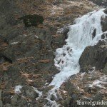 ice climbing near Negoiu chalet