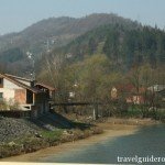 Rosia river – rich mineral deposits especially iron (that gives the reddish colour)