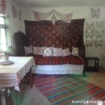 Indoor of a traditional house from Arges folk area