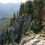 view from Pietrele Galbenei – Padis tourist area