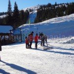 base of the ski area – Sureanu ski resort