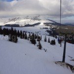 chair lift at Sureanu ski resort