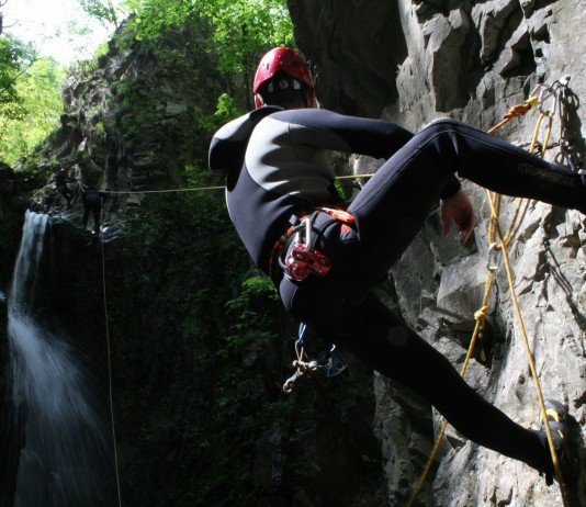 Canyoning in Romania Canyoning in Romania
