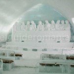 Church of ice at Balea Lac