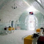 Restaurant room at Balea Ice Hotel