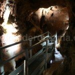 The touristic route in Crystal Cave from Farcu mine