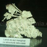 Lamellar gold exhibit – Gold Museum – Brad