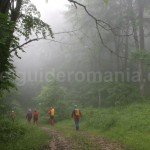 Calea fusului acces road to Cheia Rea canyon