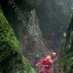First pitch of Cheia Rea canyon – Apuseni Mountains