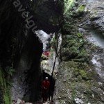 Pitches 8 and 9 – canyoning in Romania