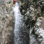 descenting an Cheia Rea canyon – Apuseni mountains