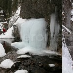 Someșul Cald Valley during wintertime