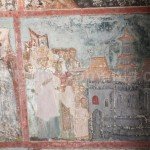 Paintings from the fifteenth century of the Neamt church