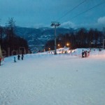 Straja ski resort – night instalation