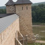 The fortress surrounding the Dragomirna church