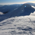 Crossing Parang Mountains Ridge in Romania
