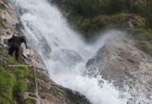 Horses’ Waterfall and Canyon – Maramures Horses waterfall - Rodnei Mountains