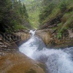 Waterfall six in Horses Canyon – Romania