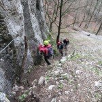 Escorted tours in Romania – Via ferrata at Vadu Crisului