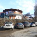 Parking place at Valiug ski slope