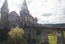 Corvin (Huniazilor) Castle from Hunedoara Corvin castle from Hunedoara