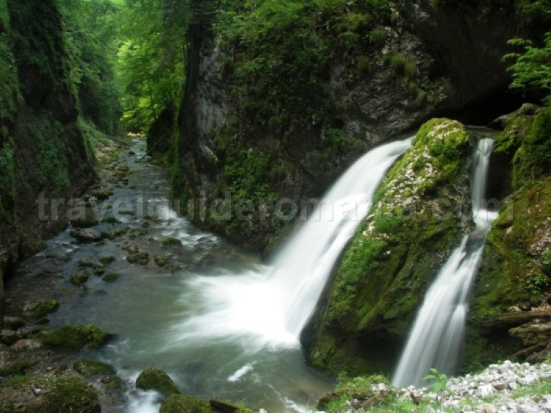 Waterfall Galbenei Gorges Padis Apuseni adventure