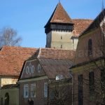 Saxon village with fortified church copsa mare The Hills of Transylvania