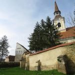 Saxon village with fortified church crit The Hills of Transylvania