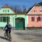 Saxon village with fortified church malancrav bike The Hills of Transylvania