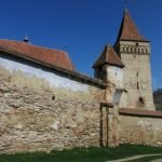 Saxon village with fortified church mosna The Hills of Transylvania