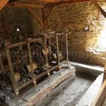 clock tower Saxon village with fortified church valchid The Hills of Transylvania