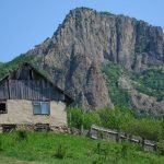 Danube Gorges The Natural Park Portile de Fier iron gates trescovat route picturesque dwellings
