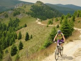 Mountain biking on the Latoritei Mountain Ridge latoritei mountains boarnesu limestone strategic road mountain-biking mtb