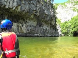 Rafting, hiking and cycling in Cheile Nerei (The Nerei Gorges) Nerei gorges rafting