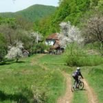 czech village Banat Mountains mountain biking
